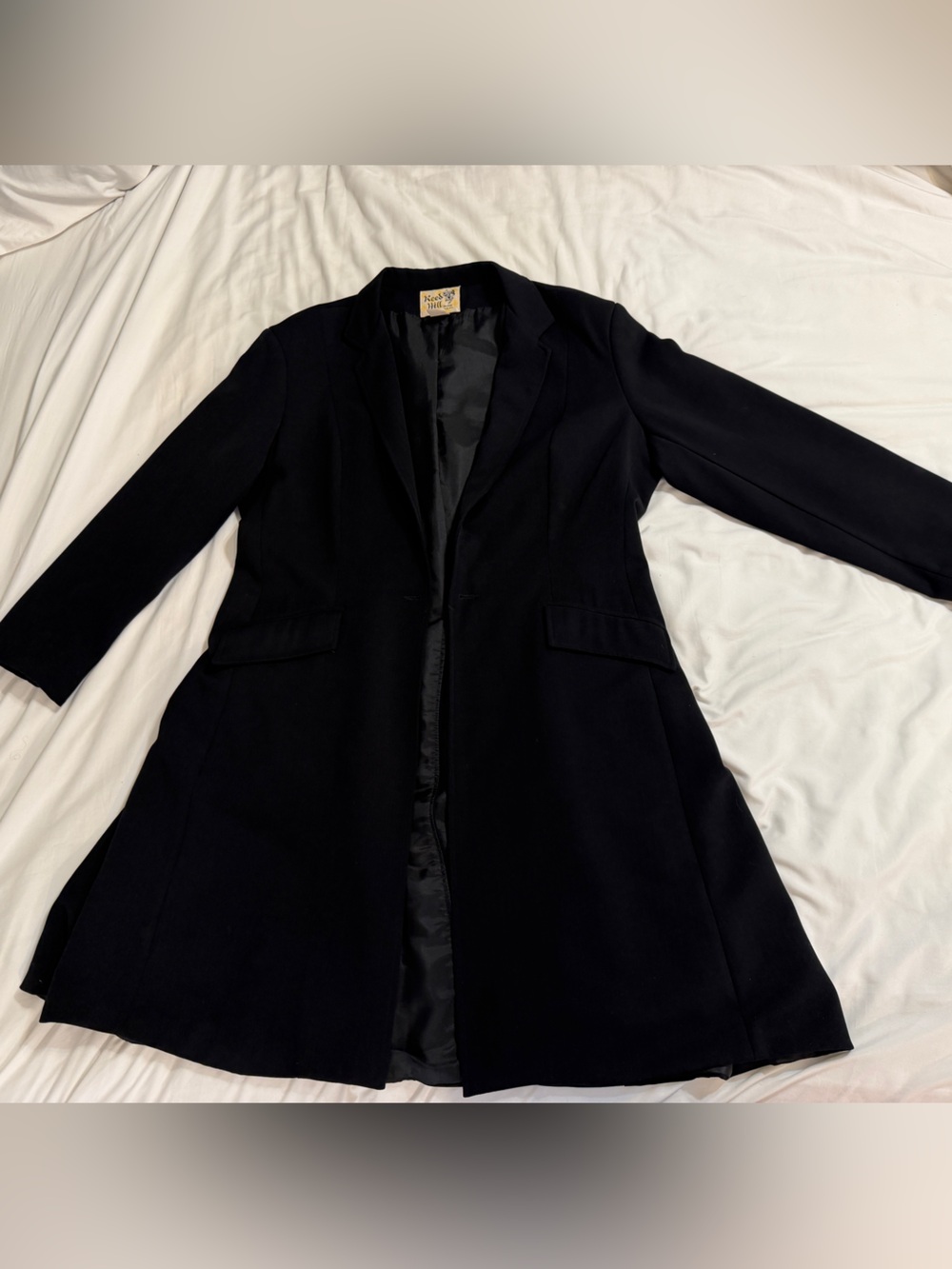 Reed Hill Saddleseat Equestrian Show Day Coat Black Size 20